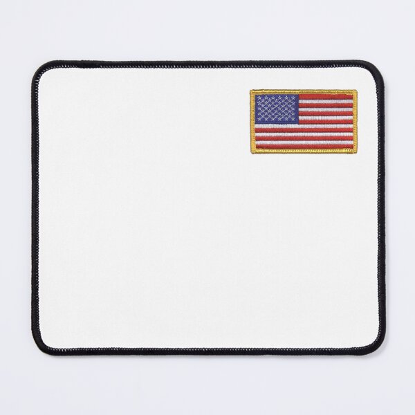Item preview, Embroidery American Flag Sticker designed and sold by Vintage Letter Stickers.