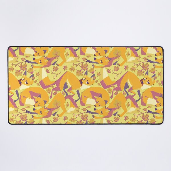 Item preview, fall fox (foxes and leaves pattern / fox sticker set) designed and sold by revioLATE.