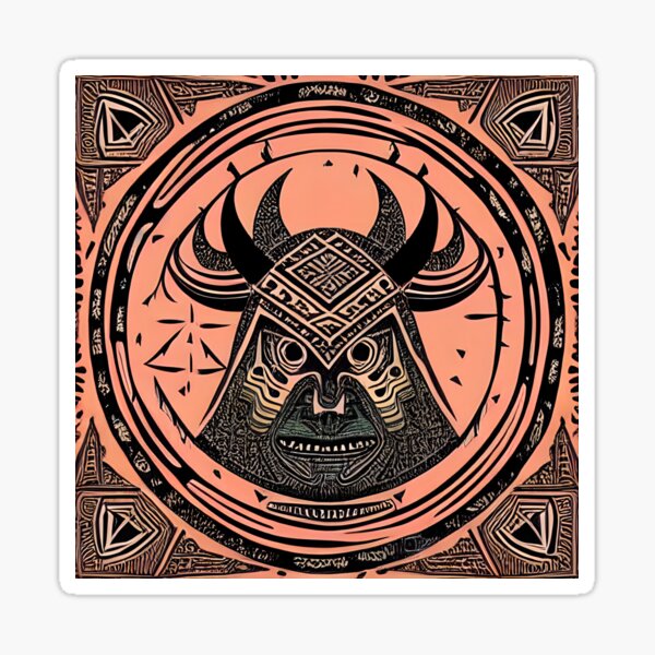 Item preview, Symetrical tribal design designed and sold by skillunused.
