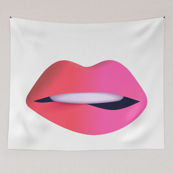 Item preview, Bite the lip emoji designed and sold by abroadDesigns.