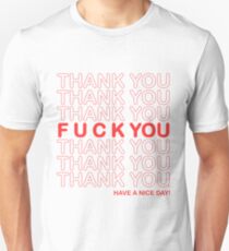 Camiseta unisex ¡Gracias por nada!