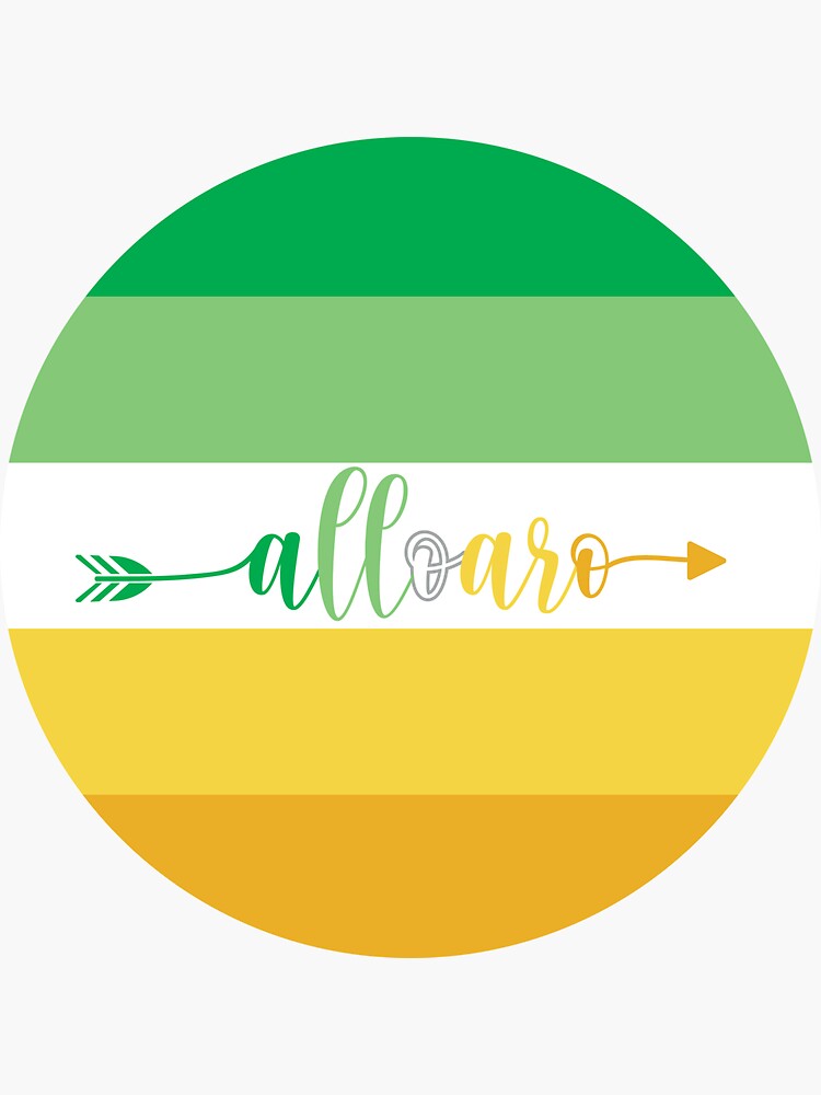 Thumbnail 3 of 3, Sticker, Alloaro Arrow Design designed and sold by may-bird.
