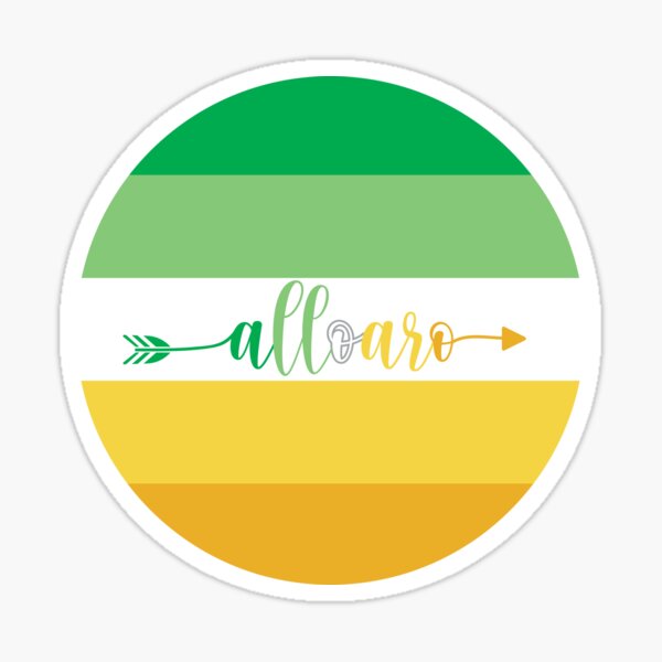 Alloaro Arrow Design Sticker