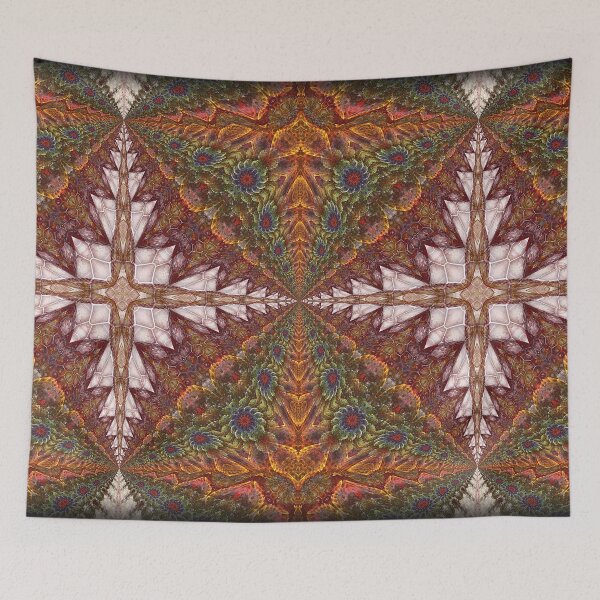 Item preview, Fractal Flowerbeds... designed and sold by Roz Rayner-Rix.