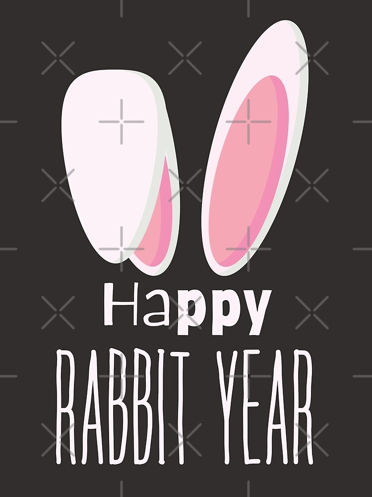 Thumbnail 3 of 3, Scarf, Happy Rabbit Year Cute Rabbit Ears designed and sold by trendingatees.