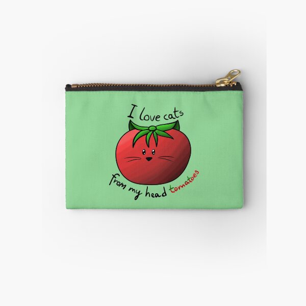 Item preview, I love cats from my head tomatoes designed and sold by babysnaily.