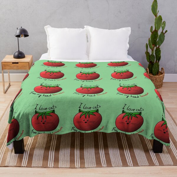 Item preview, I love cats from my head tomatoes designed and sold by babysnaily.
