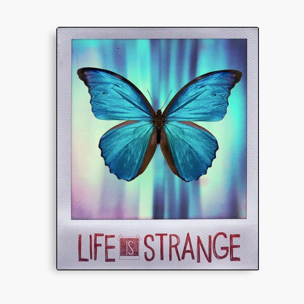 "Life is Strange Butterfly Photo" Canvas Print for Sale by Grundelboy Redbubble