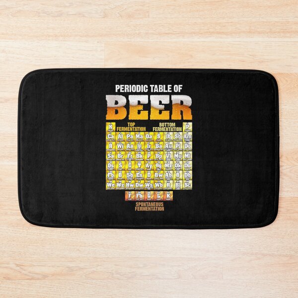 Item preview, Chemical Periodic Table Types Of Beer designed and sold by TShirtoftheYear.