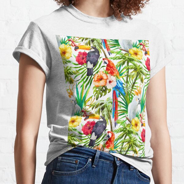 Item preview, Tropical Parrot, Cockatoo and Toucan Rainforest designed and sold by Makanahele.