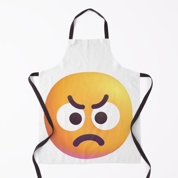 Artikelvorschau, Wütendes Gesicht Emoji - groß entworfen und verkauft von abroadDesigns.