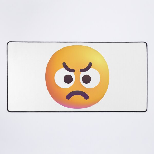 Item preview, Angry face emoji - big designed and sold by abroadDesigns.