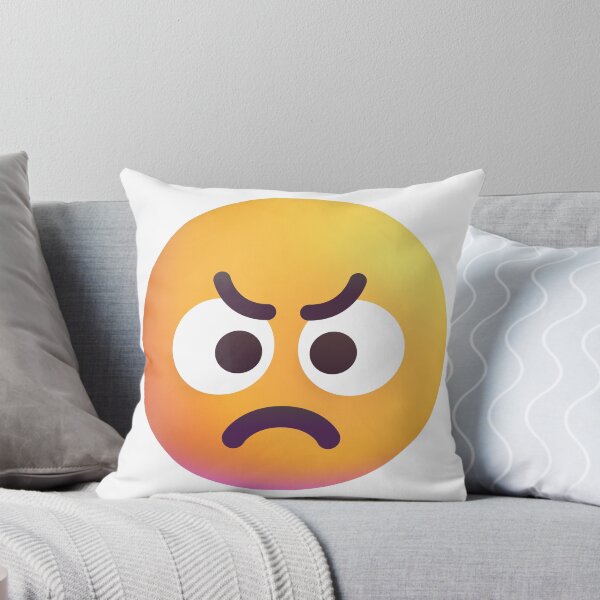 Item preview, Angry face emoji - big designed and sold by abroadDesigns.