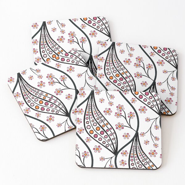 Item preview, Flower and Leaves Tendrils designed and sold by BelleundBeau.