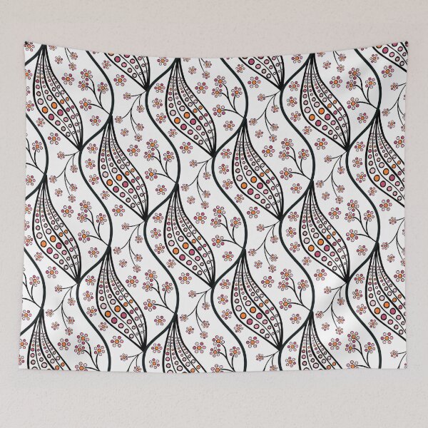 Item preview, Flower and Leaves Tendrils designed and sold by BelleundBeau.