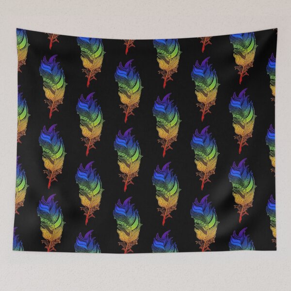 Artikelvorschau, Feather Illustration Pride Edition entworfen und verkauft von Laaara1909.