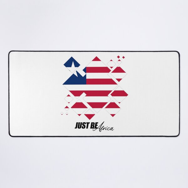 Item preview, Liberia Cubed Flat - w/ text designed and sold by JustBeAfrica.