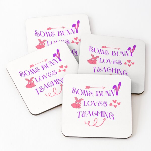 Item preview, SOME BUNNY LOVES TEACHING designed and sold by Glitches 16.