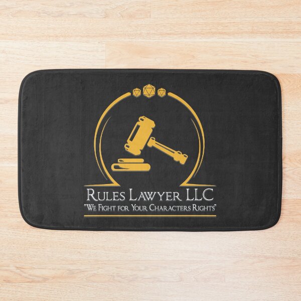 Item preview, Rules Lawyer Tee designed and sold by KennefRiggles.