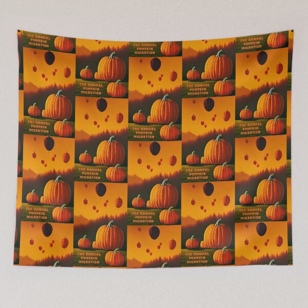 Item preview, The Annual Pumpkin Migration designed and sold by SolidEarthArt.