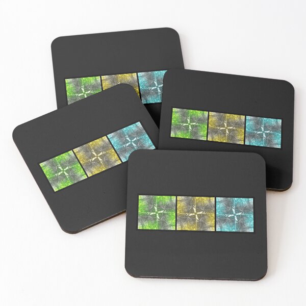 Item preview, Frozen Tryptic Green, Yellow and Turquoise designed and sold by wumplekin.