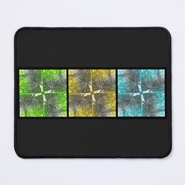 Item preview, Frozen Tryptic Green, Yellow and Turquoise designed and sold by wumplekin.
