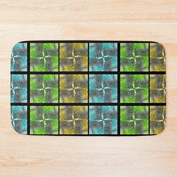 Item preview, Frozen Tryptic Green, Yellow and Turquoise designed and sold by wumplekin.