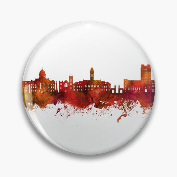 Artikelvorschau, Bloomington Indiana Skyline entworfen und verkauft von ArtPrints.