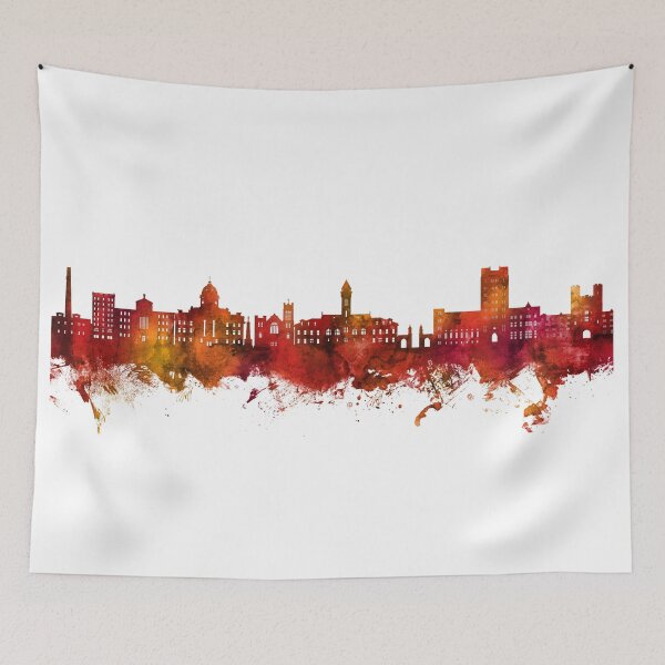Item preview, Bloomington Indiana Skyline designed and sold by ArtPrints.