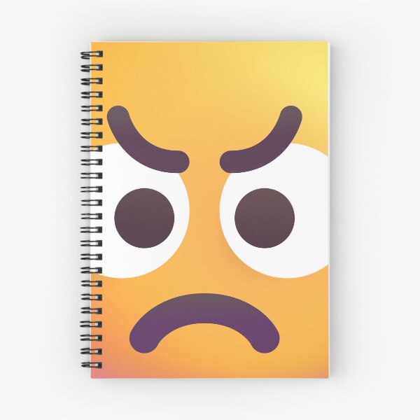 Item preview, Angry face emoji - optimized designed and sold by abroadDesigns.