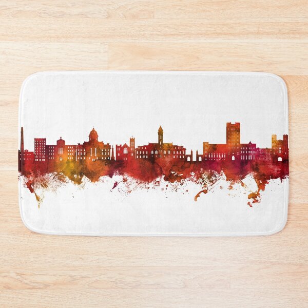 Item preview, Bloomington Indiana Skyline designed and sold by ArtPrints.
