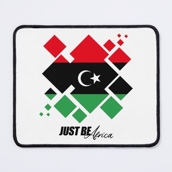 Item preview, Libya Cubed Flat - w/ text designed and sold by JustBeAfrica.