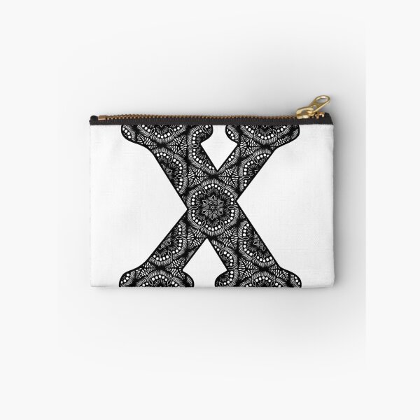 Item preview, X - Zentangle Alphabet  designed and sold by Carina Kay.