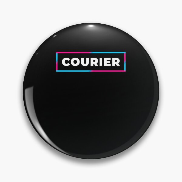 Item preview, Courier retro gradient frame designed and sold by SVPOD.