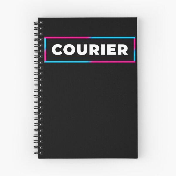 Item preview, Courier retro gradient frame designed and sold by SVPOD.