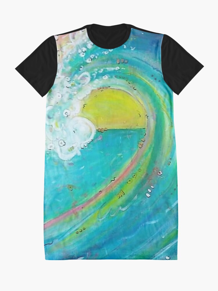 Alternate view of First Wave Graphic T-Shirt Dress
