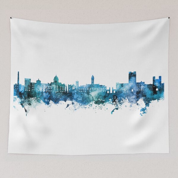 Item preview, Bloomington Indiana Skyline designed and sold by ArtPrints.