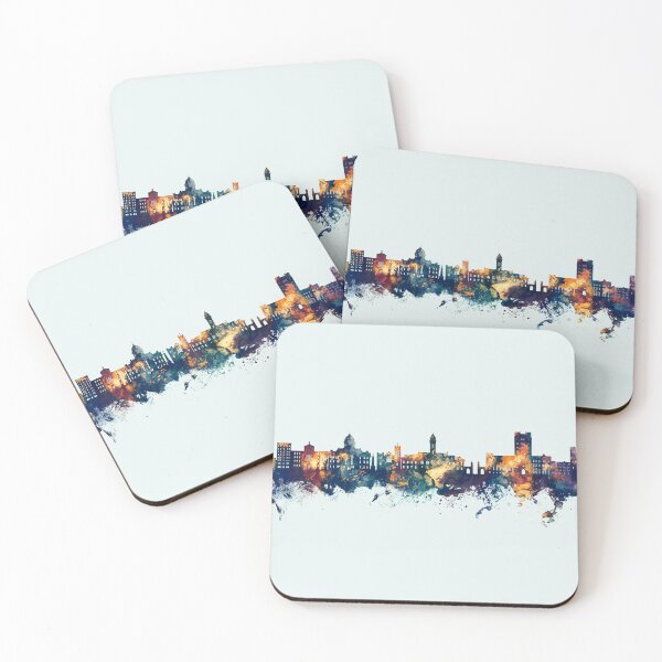 Item preview, Bloomington Indiana Skyline designed and sold by ArtPrints.