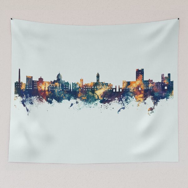 Item preview, Bloomington Indiana Skyline designed and sold by ArtPrints.