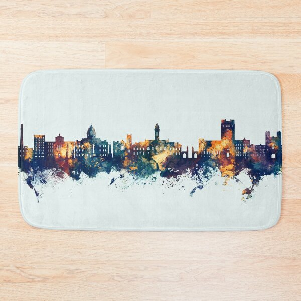 Item preview, Bloomington Indiana Skyline designed and sold by ArtPrints.