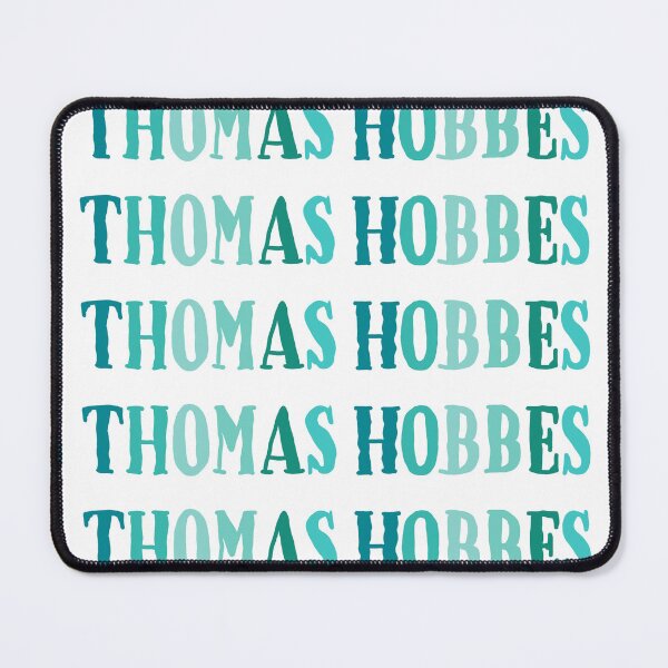 Item preview, Thomas Hobbes teal name designed and sold by KennyLucky.
