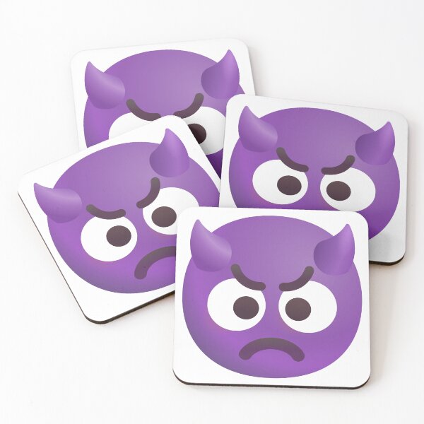 Item preview, Angry Face with Horns Emoji - Large designed and sold by abroadDesigns.