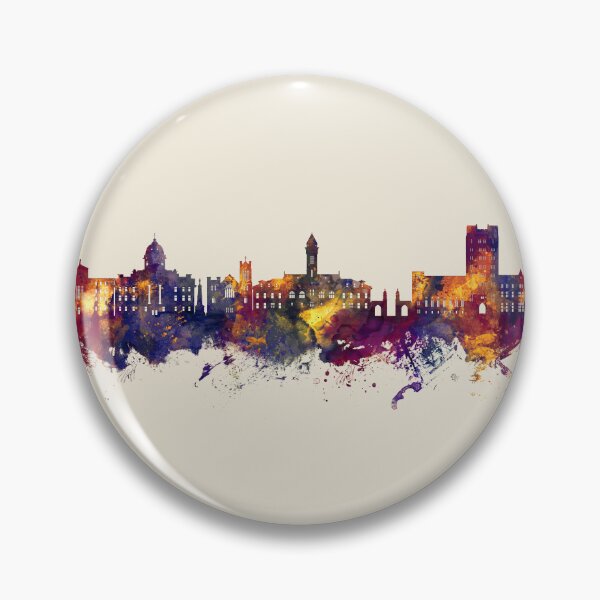 Artikelvorschau, Bloomington Indiana Skyline entworfen und verkauft von ArtPrints.