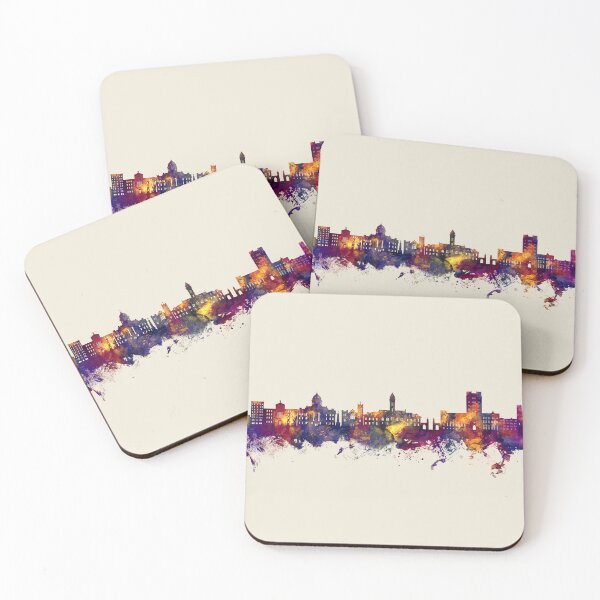 Item preview, Bloomington Indiana Skyline designed and sold by ArtPrints.