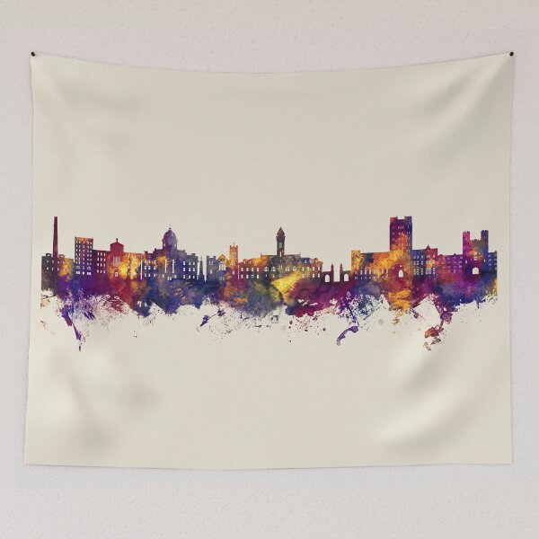 Item preview, Bloomington Indiana Skyline designed and sold by ArtPrints.