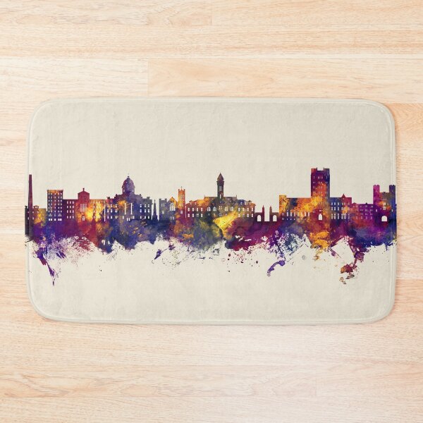 Item preview, Bloomington Indiana Skyline designed and sold by ArtPrints.