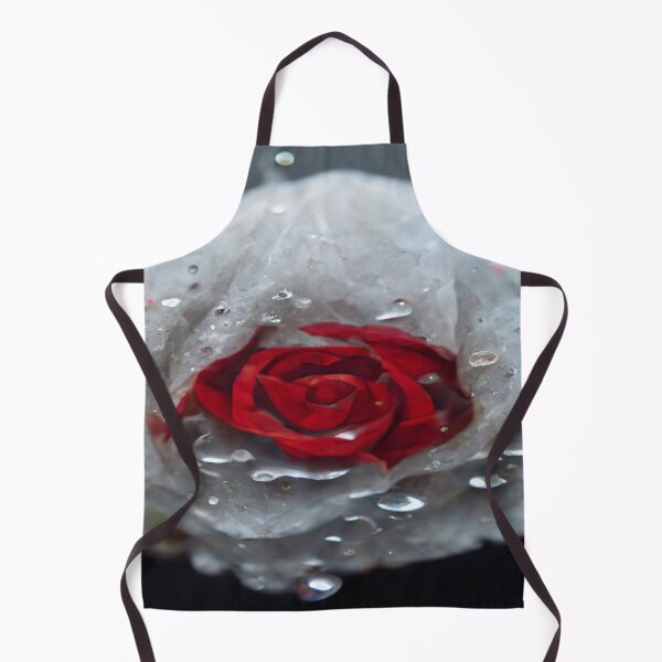 Item preview, Red And White Rose With Raindrops, Macro Background, Close-up designed and sold by Unwind-Art-Work.