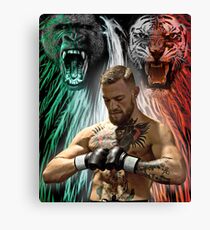 Notorious Conor McGregor Beasts Inside Canvas Print