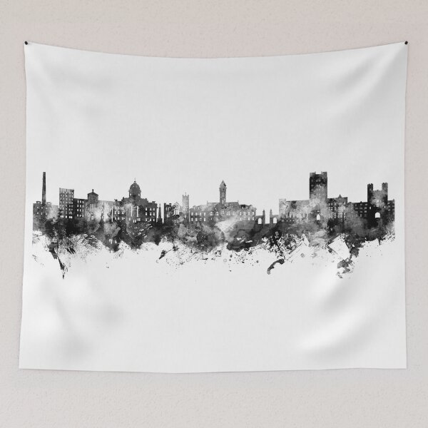 Item preview, Bloomington Indiana Skyline designed and sold by ArtPrints.