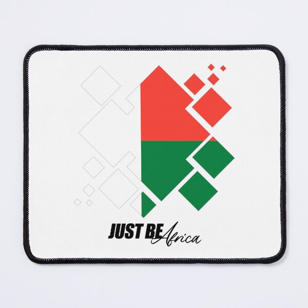 Item preview, Madagascar Cubed Flat - w/ text designed and sold by JustBeAfrica.